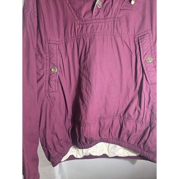 Vintage GAP Men’s Anorak Pullover Jacket L  Cotton Cream Lined... - Picture 2 of 11